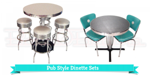 retro tables, retro chairs, featured dinette, dinette sets, retro dinette sets, retro dinettes, retro dinettes, kitchen, dining room, restaurant, game room, diner, table and chairs, dinette sets