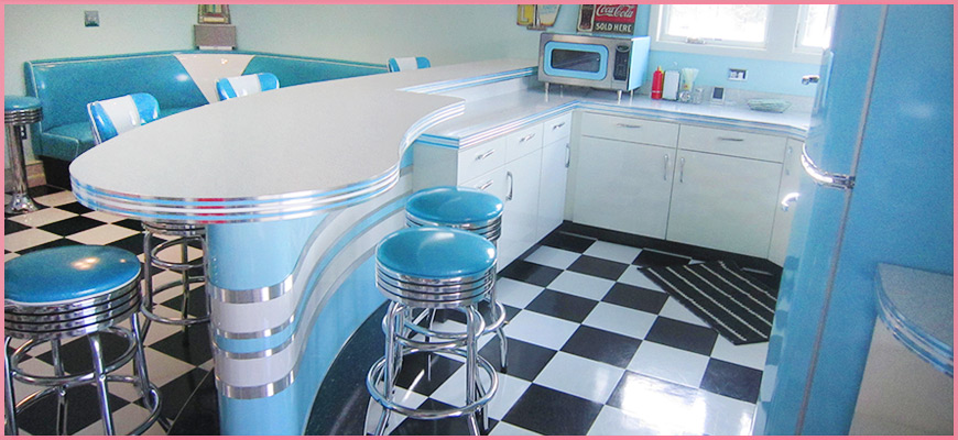 Retro Kitchen Ideas Photos Remodel Furniture Appliances Cabinets