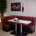 L-shaped Restaurant Sofa Booth SB110