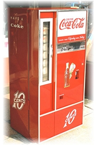En 1886 las máquinas de vending se diseñaban para dar calambres, no  refrescos [Actualizada]