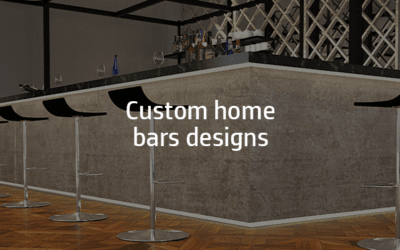 Custom Home Bars: Where Style Meets Functionality