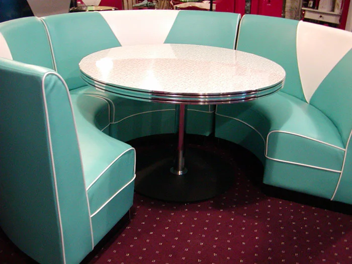 Modular Circle Diner Booth Set